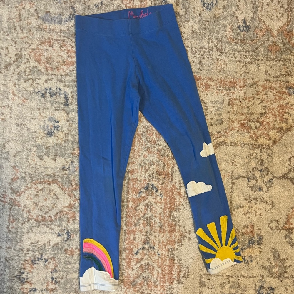 Mini Boden appliqué legging